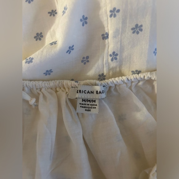 American Eagle Floral Mini Dress with Cutouts Medium - Picture 3 of 4